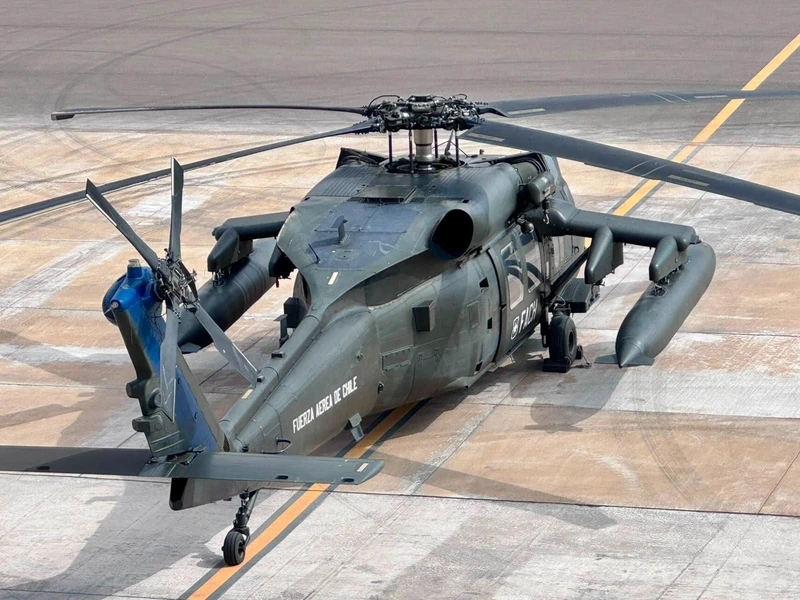 Helic�ptero MH-60M Black Hawk de la Fuerza A�rea de Chile (FACh) en Salitre 2026